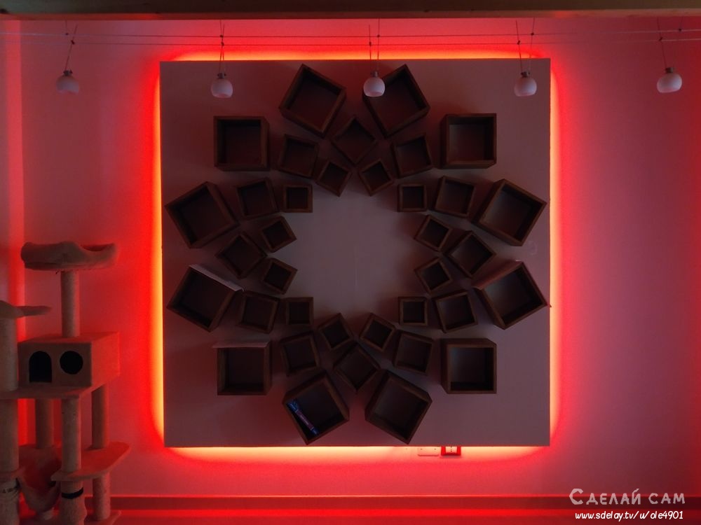 Книжные полки на стену своими руками