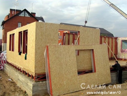 Строительство щитового дома на даче: технология и особенности