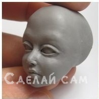 Как слепить куклу из полимерной глины