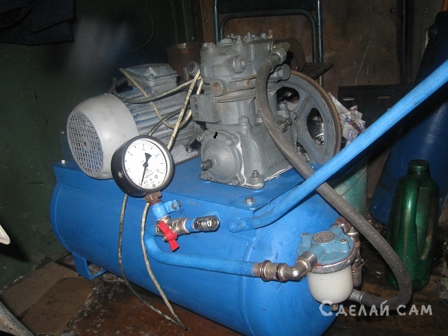 Пошаговая инструкция изготовления оборудования для подачи воздуха из зиловского агрегата