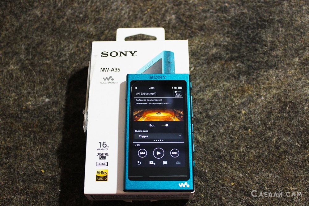 Sony NW-A35.2 года работы. Обзор Hi-Res плеера