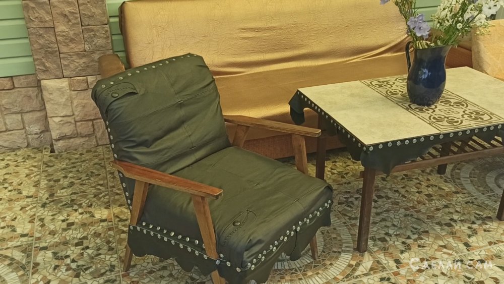 Реставрация старого кресла времен СССР