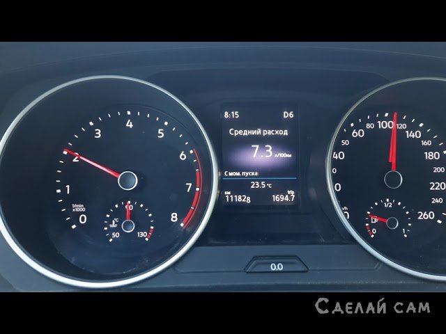 Средний расход топлива Volkswagen Tiguan TSI