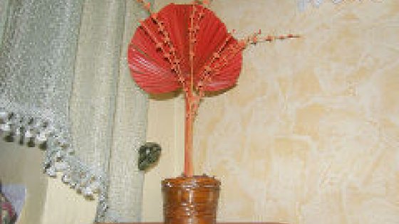 Пальмовый цветок
